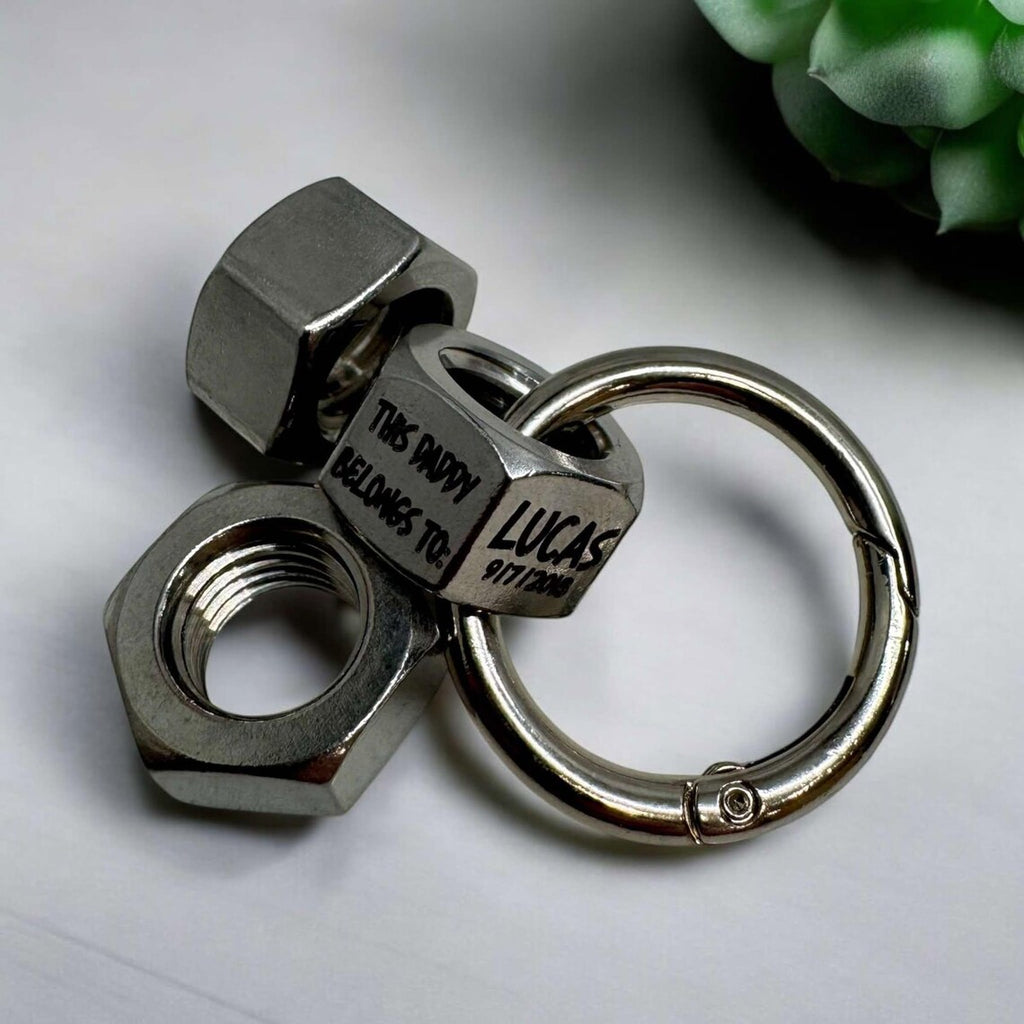 Nut Keychain Nut Keychain – Tucas Laser