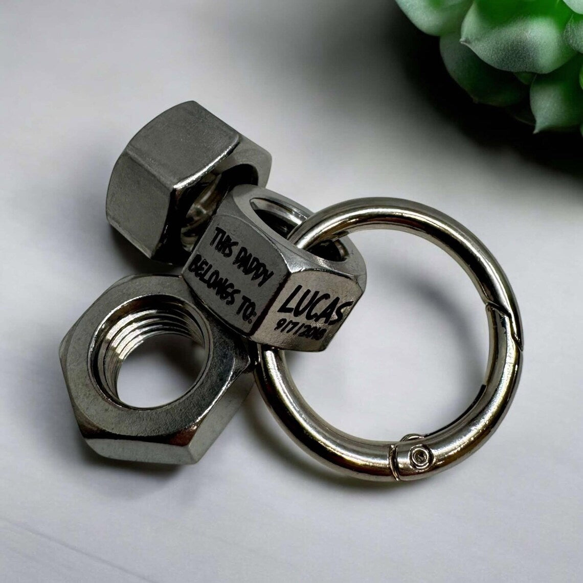 Nut Keychain