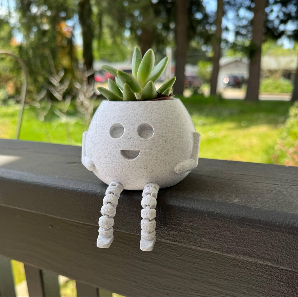 Smiley-Face Planter