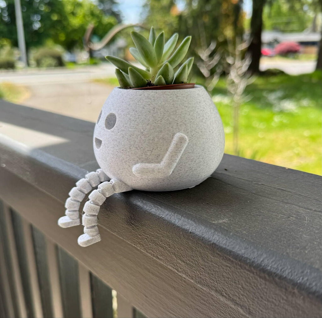 Smiley-Face Planter