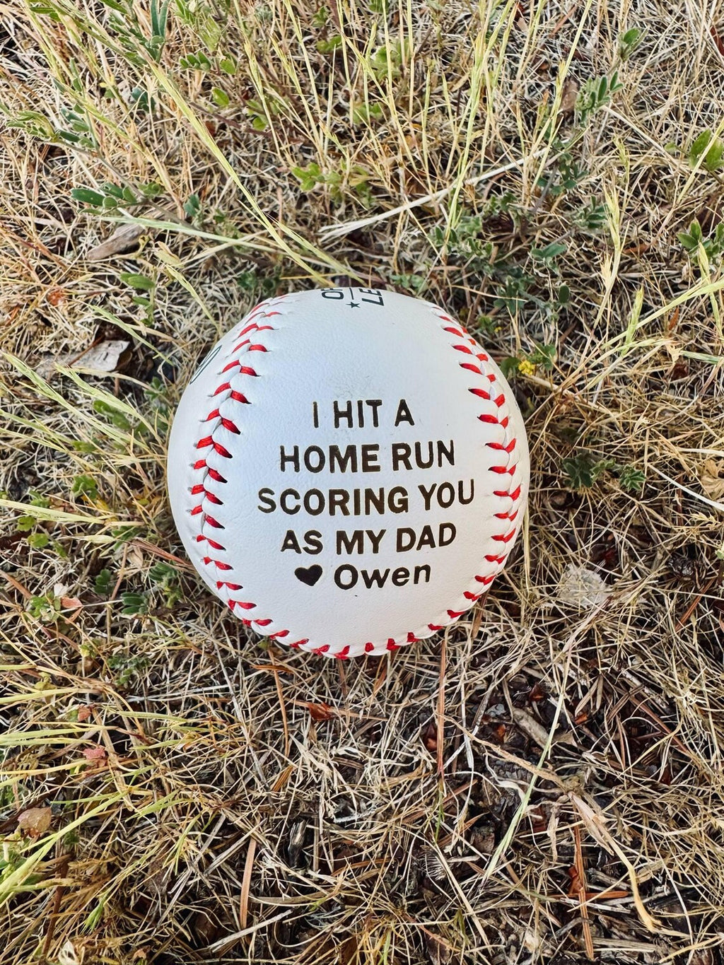 Engraved Baseball