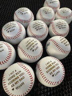 Engraved Baseball
