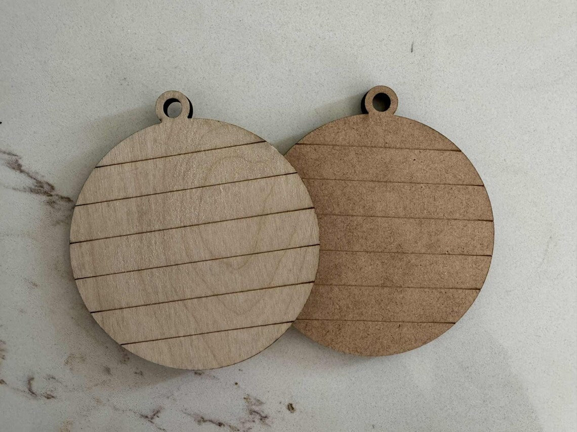 Shiplap Ornament Tags